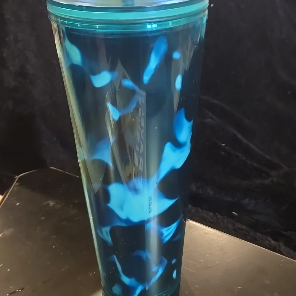 Starbucks dark blue